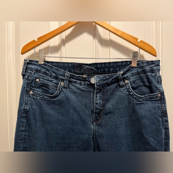 KUT from the Kloth 16W Women's Mid-Rise Back Flap Pockets Blue Jeans - Picture 5 of 9